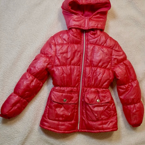 Pink platinum Winter Jacket for kids size 7/8 - Picture 2 of 5